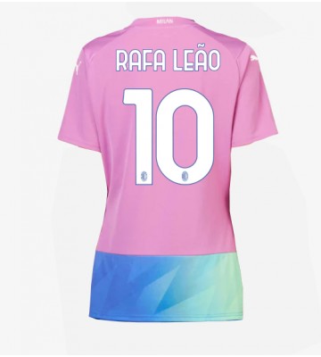 AC Milan Rafael Leao #10 Tredjetröja Dam 2023-24 Kortärmad